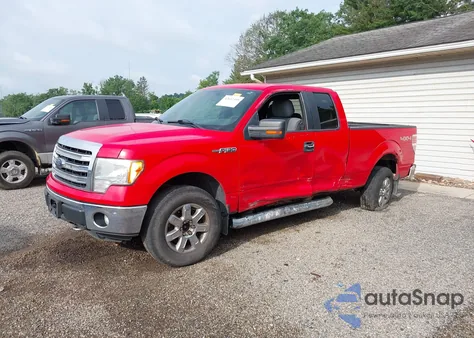 2013 Ford F-150 Xlt from USA, damaged, VIN 1FTFX1EF4DFB74102